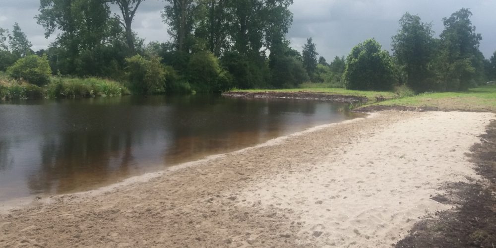 Tweede hondenstrand Reeuwijkse Hout gereed Rebonieuws.nl