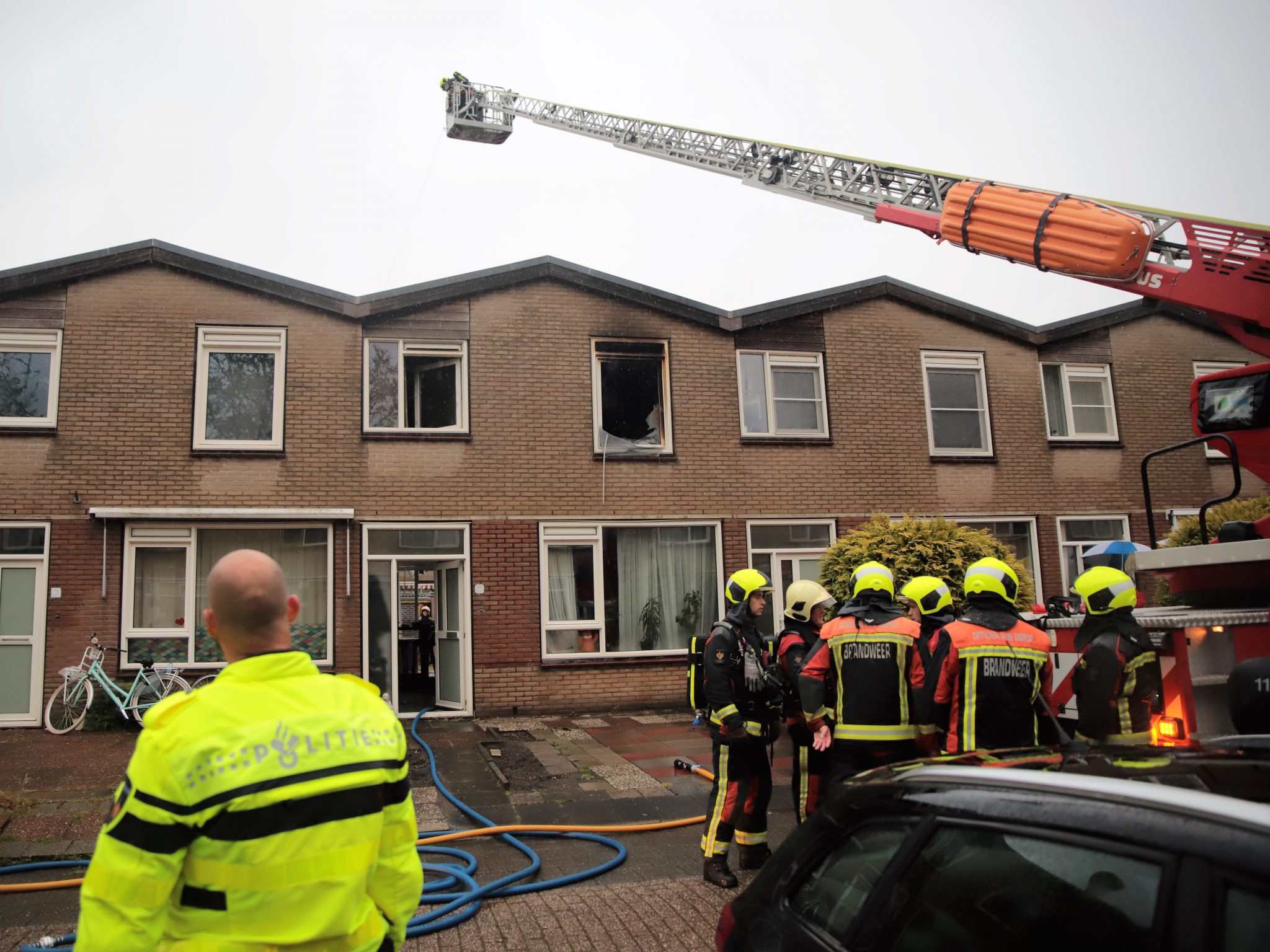 Brandweer Reeuwijk Assisteert Bij Woningbrand In Gouda - Rebonieuws.nl